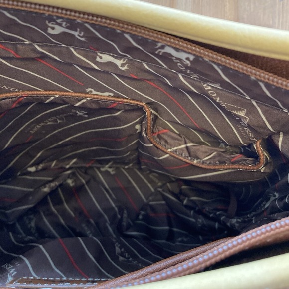 Montana West Purse Bag Brown Aztec Southwest Embossed Rivets Great Condition - Picture 13 of 16